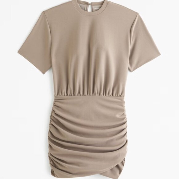 Abercrombie Ruched Knit Mini Dress - Picture 1 of 6